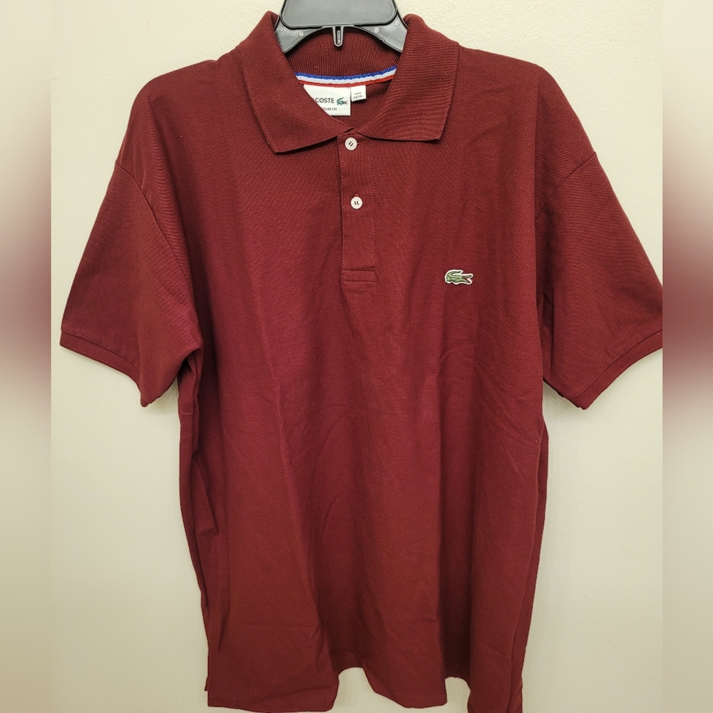 Lacoste Men's Short-Sleeve Pique Polo Shirt XXL
